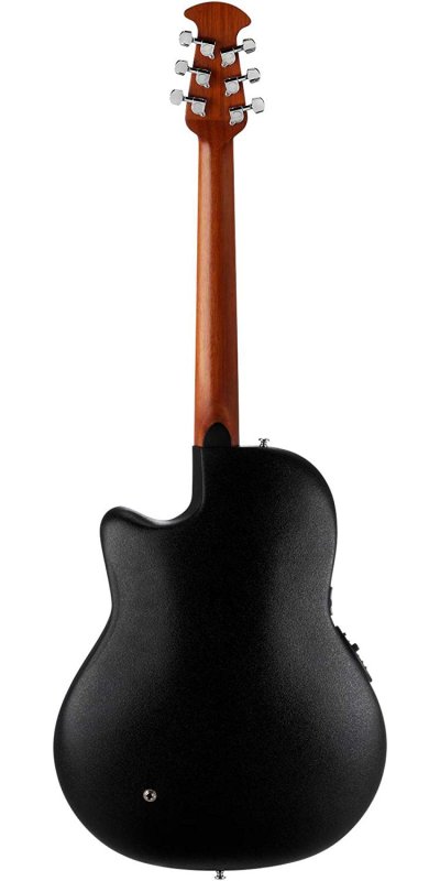 Ovation - Celebrity Elite Super Shallow Acoustic-Electric Guitar Ruby Red #CE48-RR