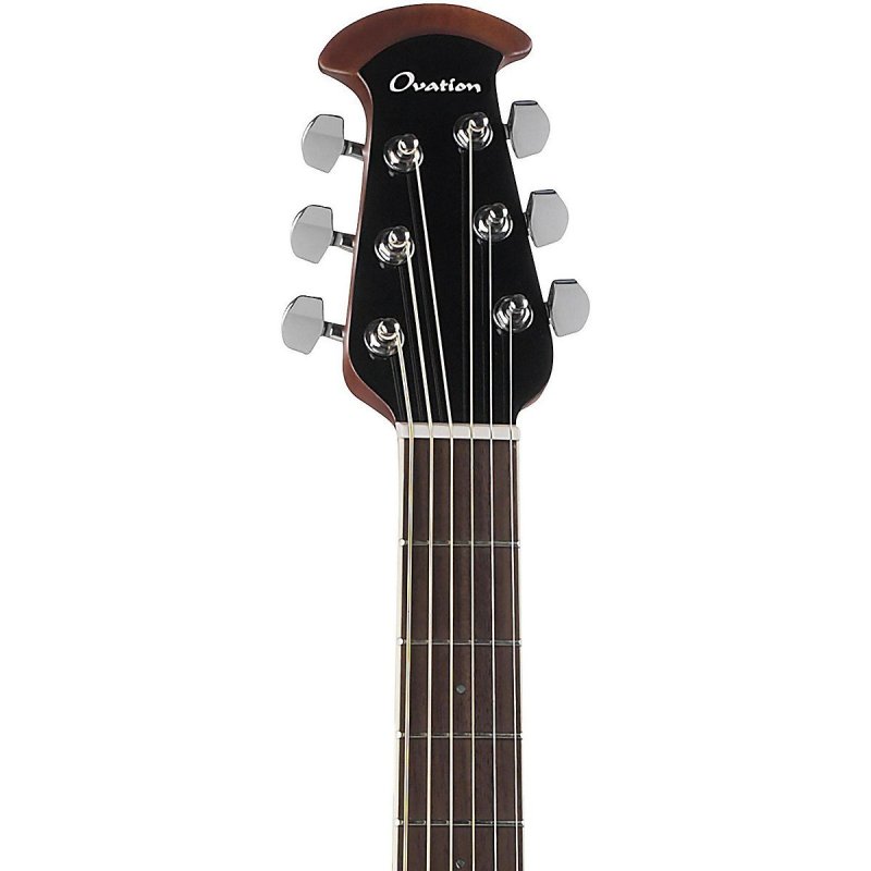 Ovation - Celebrity Elite Plus Super Shallow Acoustic-Electric Guitar, Koa Burst #CE48P-KOAB