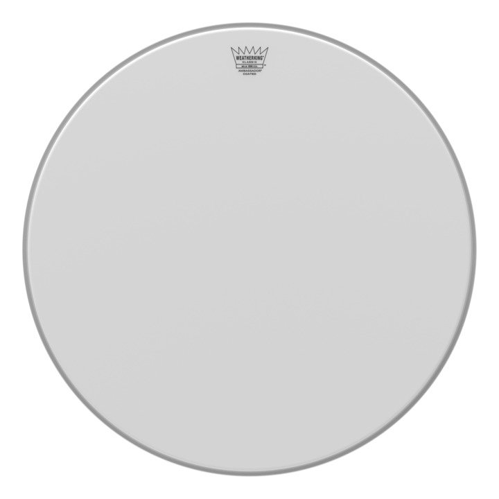 Remo - Ambassador® Coated Classic Fit Bass Drumhead, 22" #CL-1122-BR