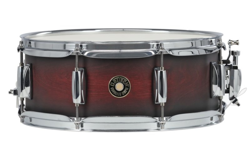 Gretsch - Catalina Maple 5.5x14 Snare Drum, Satin Deep Cherry Burst #CM2-5514S-SDCB