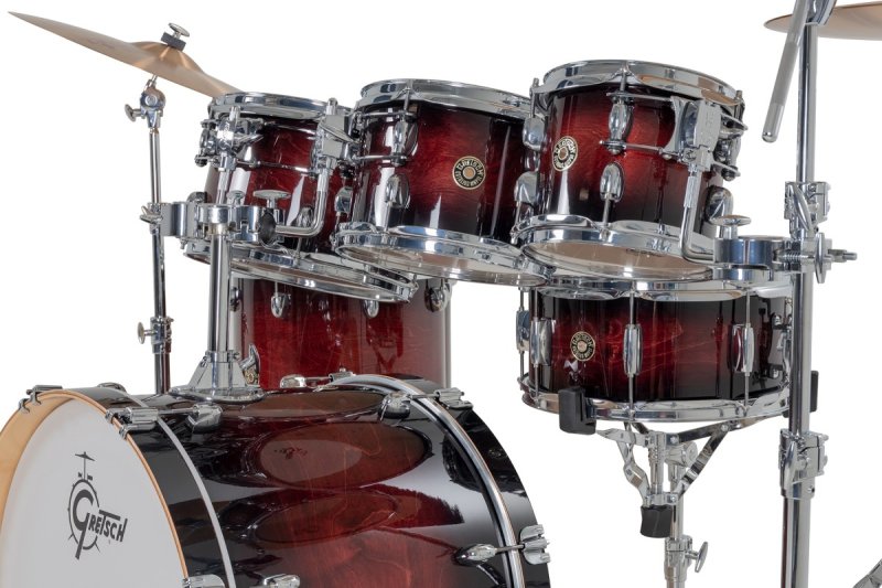 Gretsch - Catalina Maple 7-piece Shell Pack, Deep Cherry Burst #CM2-E627-DCB