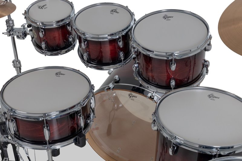 Gretsch - Catalina Maple 7-piece Shell Pack, Deep Cherry Burst #CM2-E627-DCB