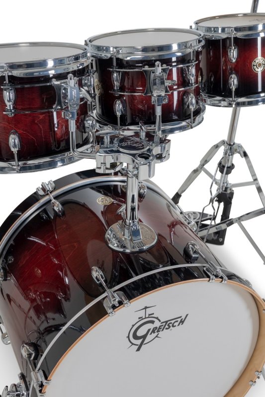 Gretsch - Catalina Maple 7-piece Shell Pack, Deep Cherry Burst #CM2-E627-DCB
