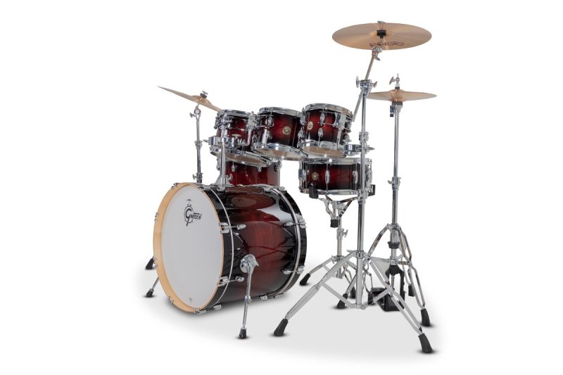 Gretsch - Catalina Maple 7-piece Shell Pack, Deep Cherry Burst #CM2-E627-DCB