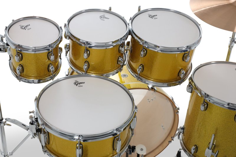Gretsch - Catalina Maple CM2 7-piece drum shell pack, lemon sparkle #CM2-E627-LS