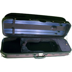 Alegria - 4/4 Deluxe Violin Molded Case #HVC200F