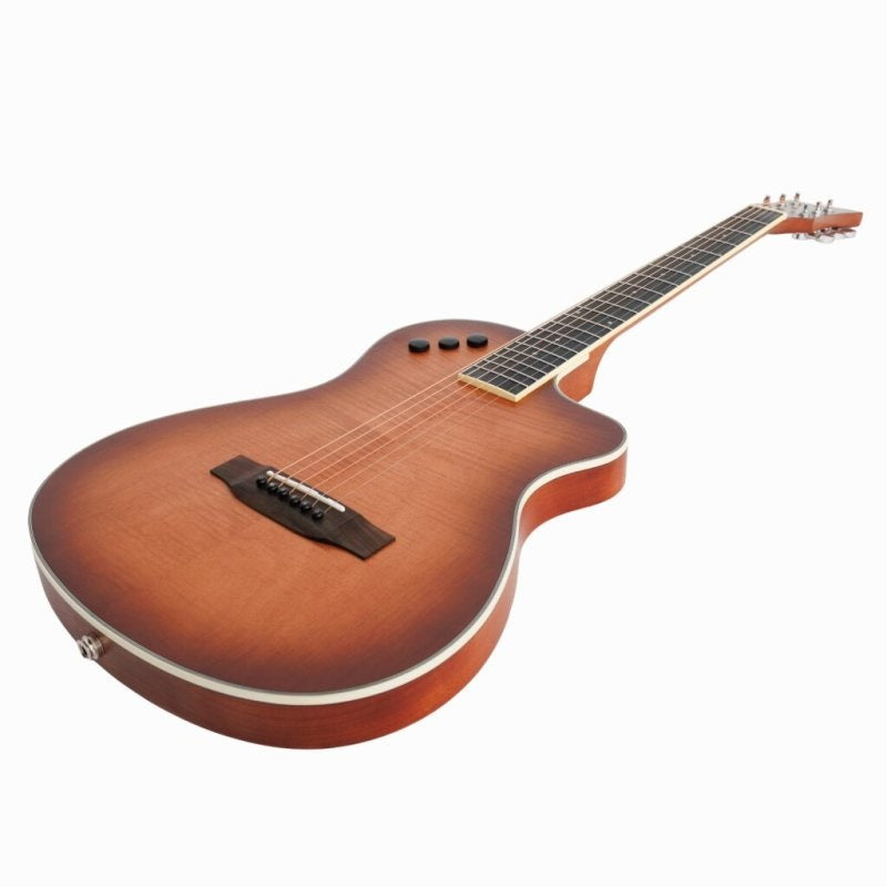 Jay Turser - JTA74S Slim Body Acoustic-Electric Guitar with Gig Bag #JTA74S-CE-BAG-ABS