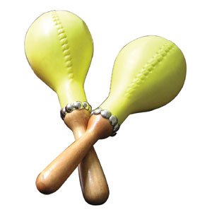 Mano Percussion - Yellow Plastic Maracas #MP-MA-YW
