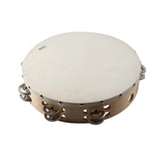 Mano Percussion - 10" Tambourine with Head, 16 Jingles Non-Tunable - MP-TH10-16NT