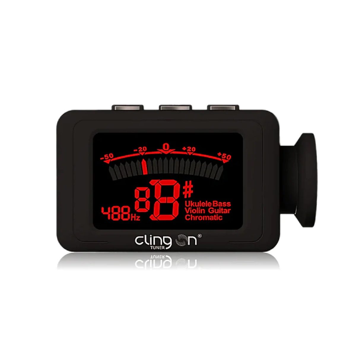 Cling On - MS1R - Magnetic Tuner Black and Red