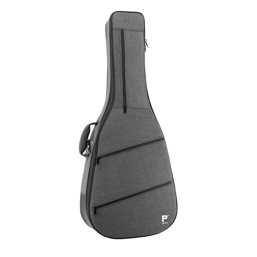 Profile - PRDB-PRO Grey Pro Acoustic Dreadnought Guitar Bag
