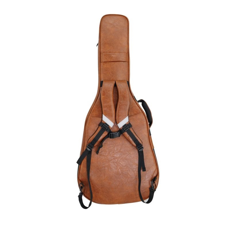 Profile - Dreadnought Pro Plus Vinyl Gig Bag - Brown #PRDB-PROPLUS-BR