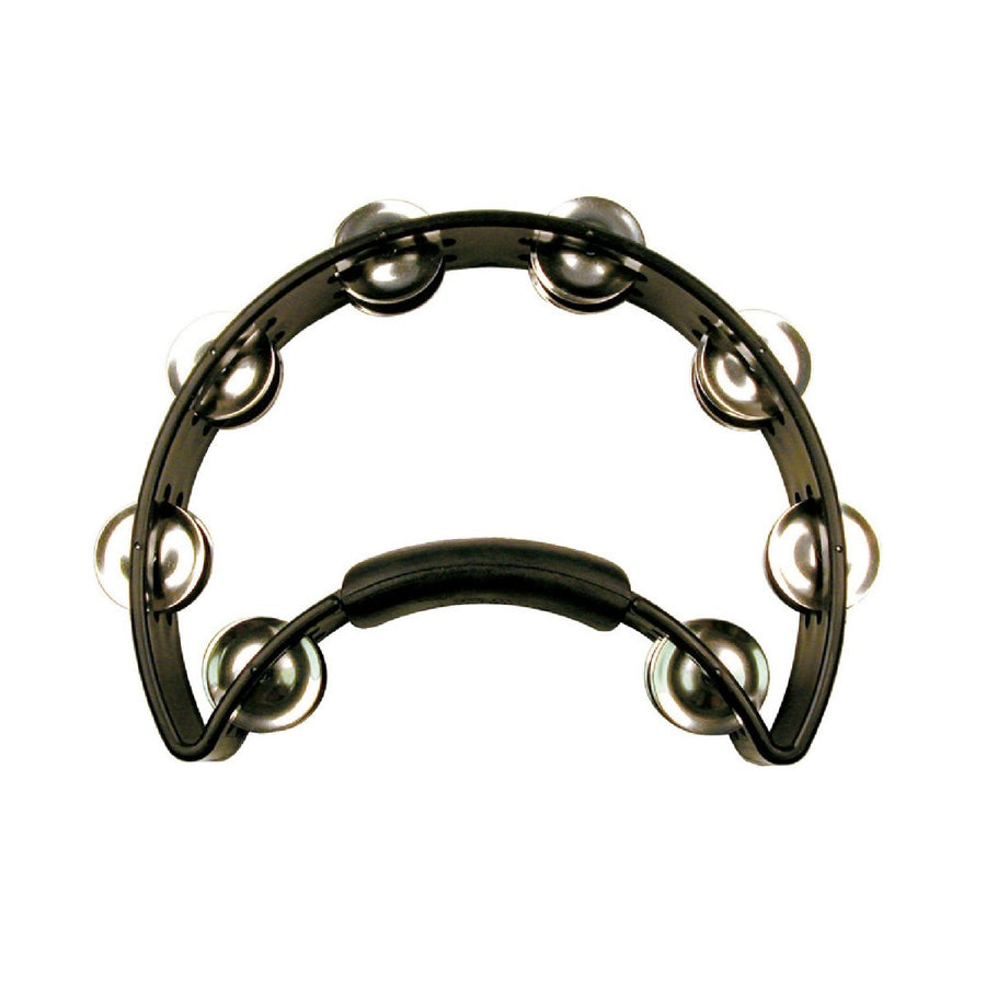 Rhythm Tech - RT1010 - Black with Nickel Jingles Tambourine