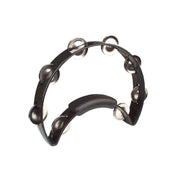 Rhythm Tech - RT1210 - Black with Nickel Jingles Solo Tambourine