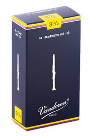Vandoren - Eb Clarinet Traditional Reeds Strength 3.5 #CR1135