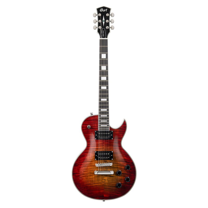 Cort - Cort CR300 Deluxe FB Electric Guitar, Flaming Burst #CR300DLX-FB