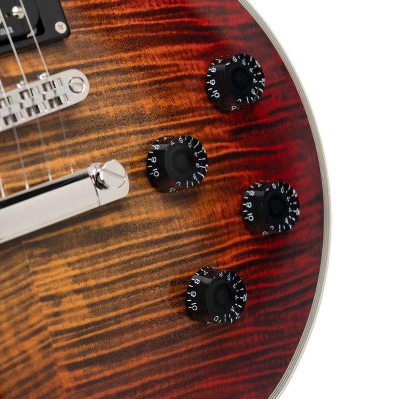 Cort - Cort CR300 Deluxe FB Electric Guitar, Flaming Burst #CR300DLX-FB