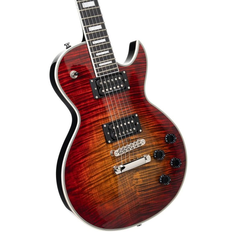 Cort - Cort CR300 Deluxe FB Electric Guitar, Flaming Burst #CR300DLX-FB