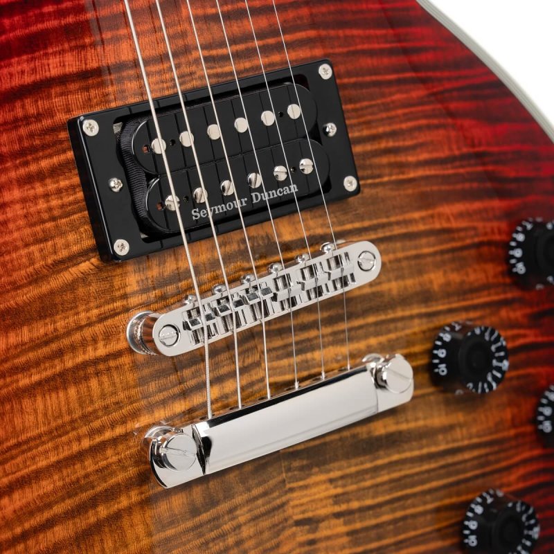 Cort - Cort CR300 Deluxe FB Electric Guitar, Flaming Burst #CR300DLX-FB