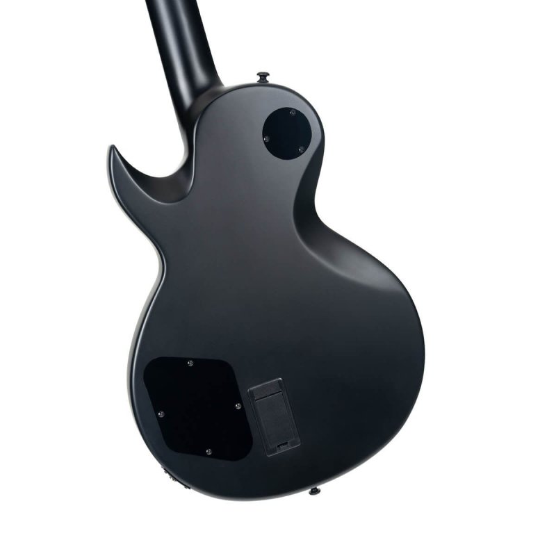 Cort - Single-Cut Electric Guitar for Classic Rock & Metal with EMG 81/60 Active Humbuckers, Black Satin #CR300MT-BKS