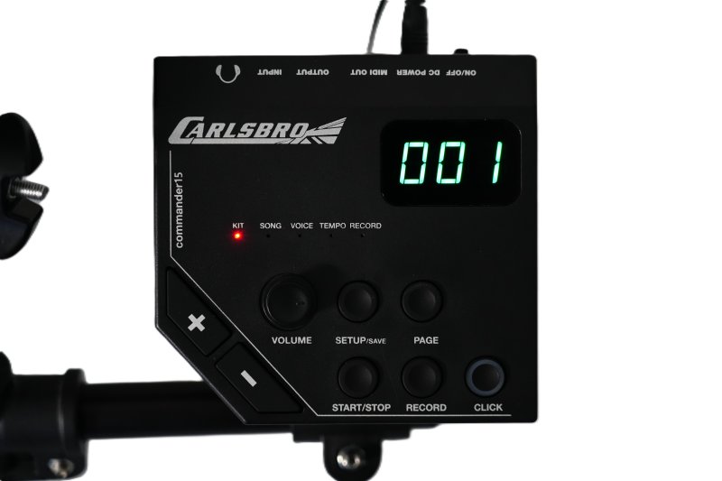 Carlsbro - Carlsbro CSD15M 5pc Electronic Drum Kit with Mesh Heads #CSD15M