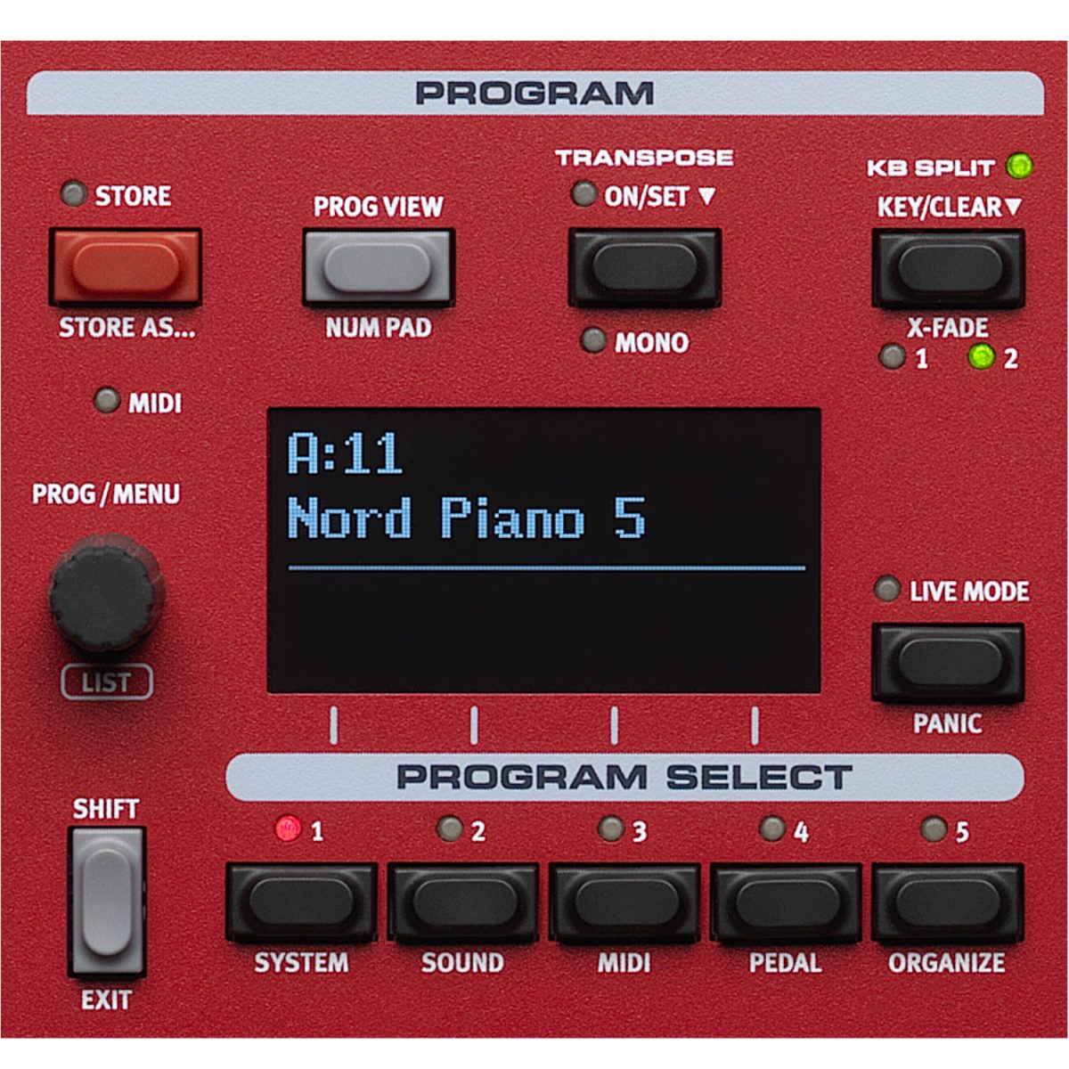 Clavia Nord Piano 5 - 88-Note Telecaster ® - Lake Placid Blue - 03782 - Virtual Hammer Action