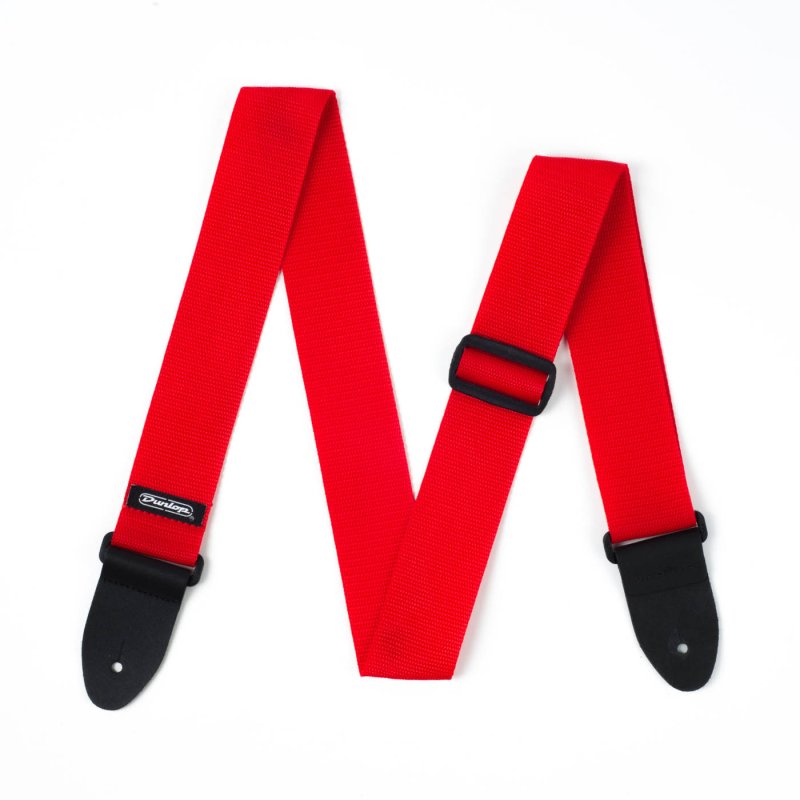 Dunlop - Red Poly Strap #D07-01RD