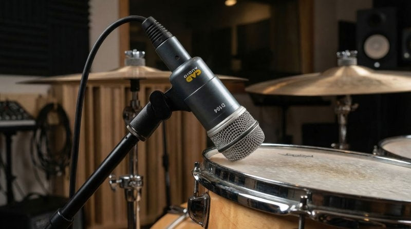 CAD Audio - Dynamic Drum and Instrument Microphone #D104