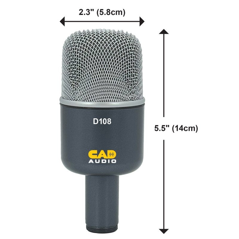 CAD Audio - Dynamic Kick Drum Microphone #D108