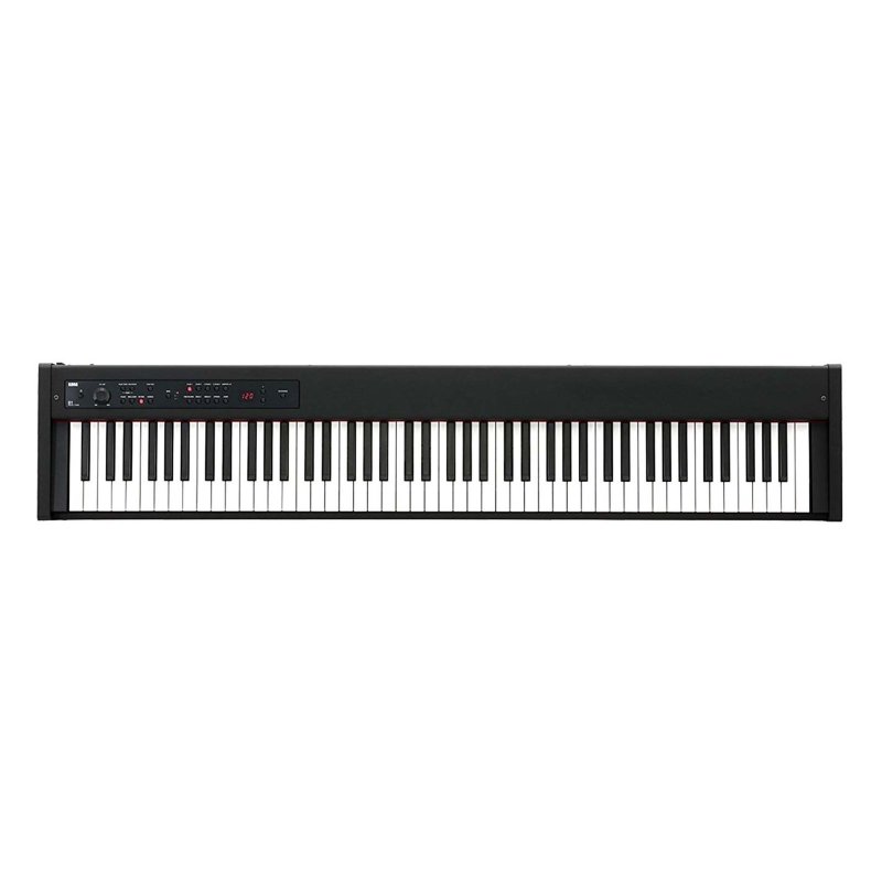 Korg - 88-Note Weighted Digital Stage Piano with 30 sounds; Damper Pedal Included, Black #D1