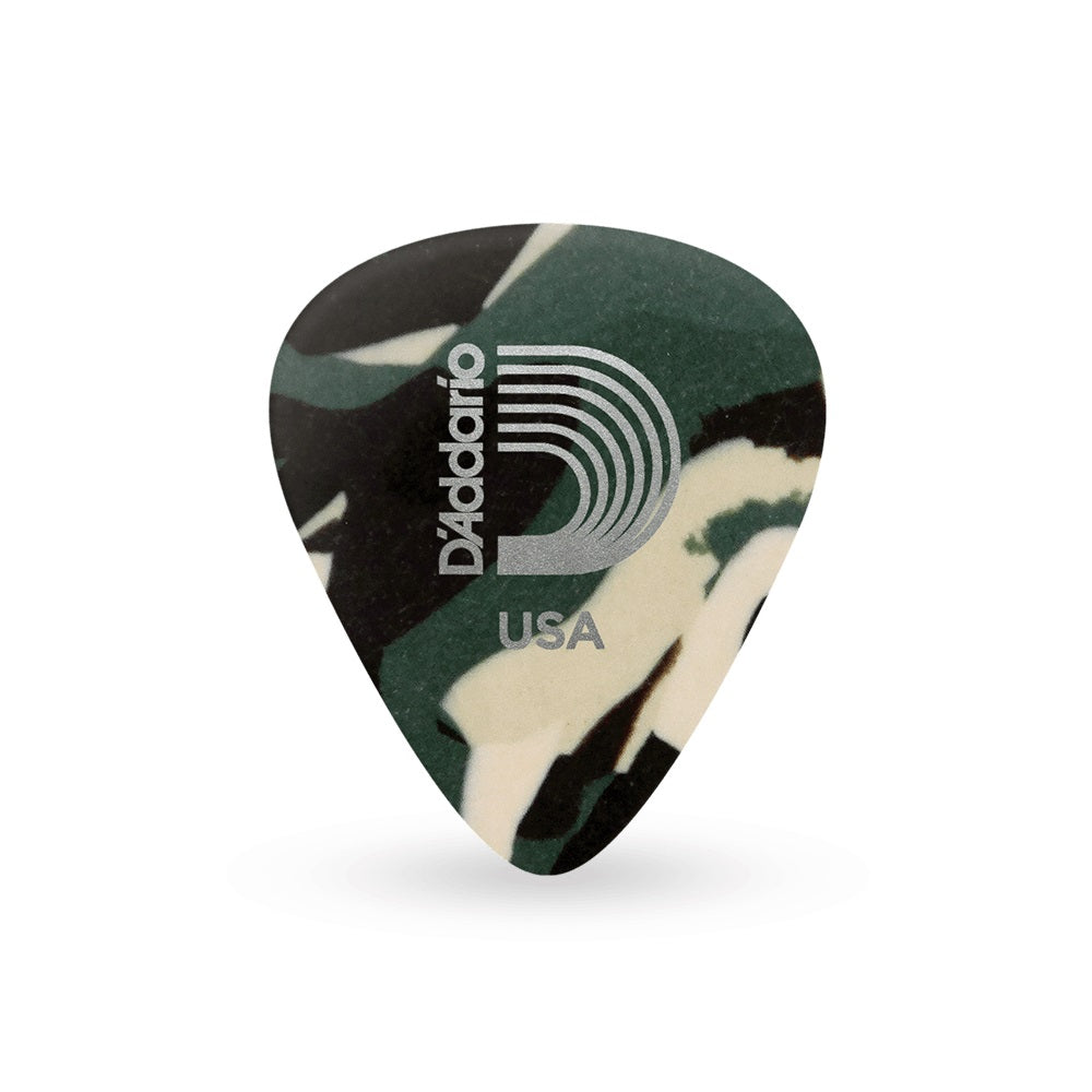 D’Addario – Classic Celluloid Picks Camouflage #1CCF