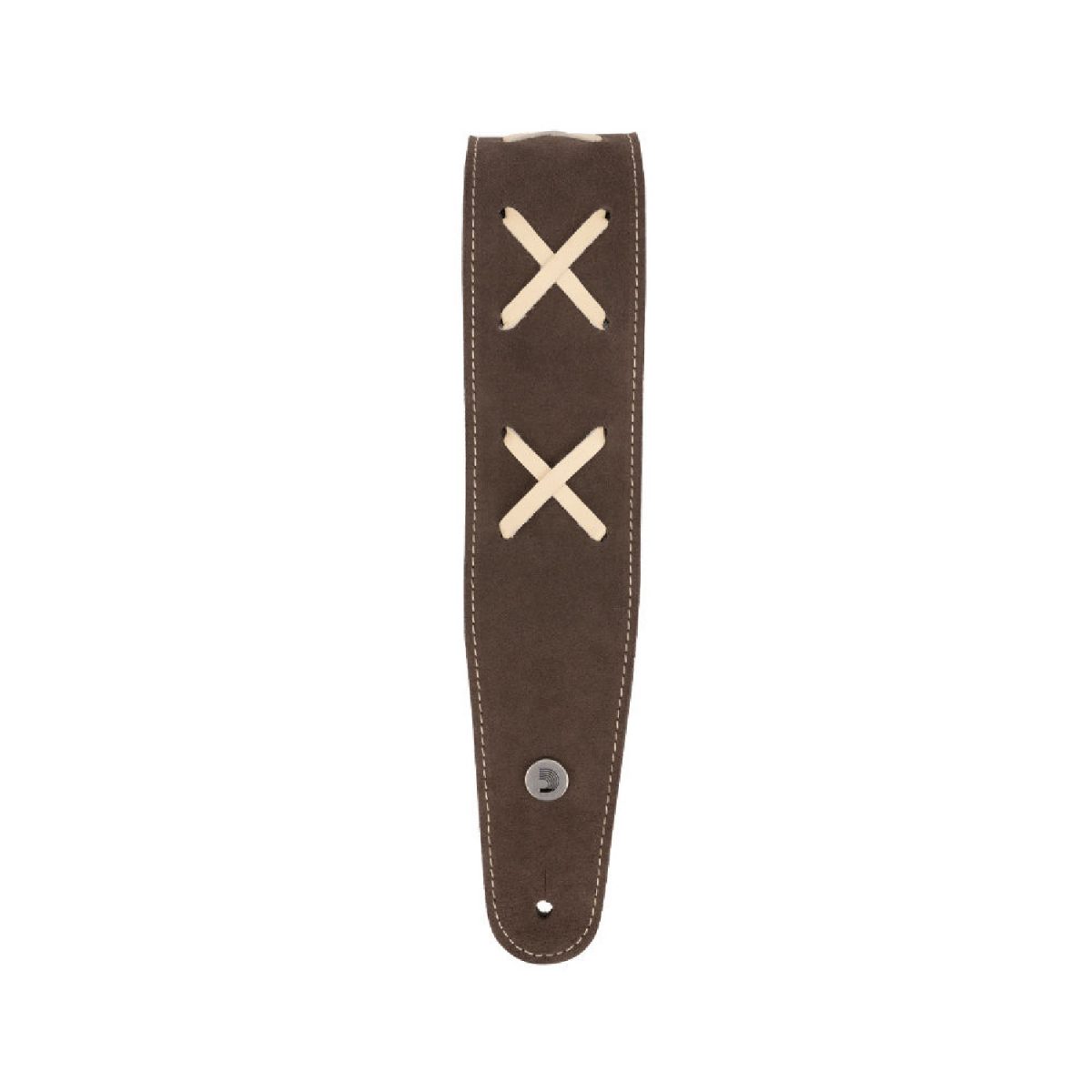 D'addario - Suede Guitar Strap - Brown - 25VDG00 Tip