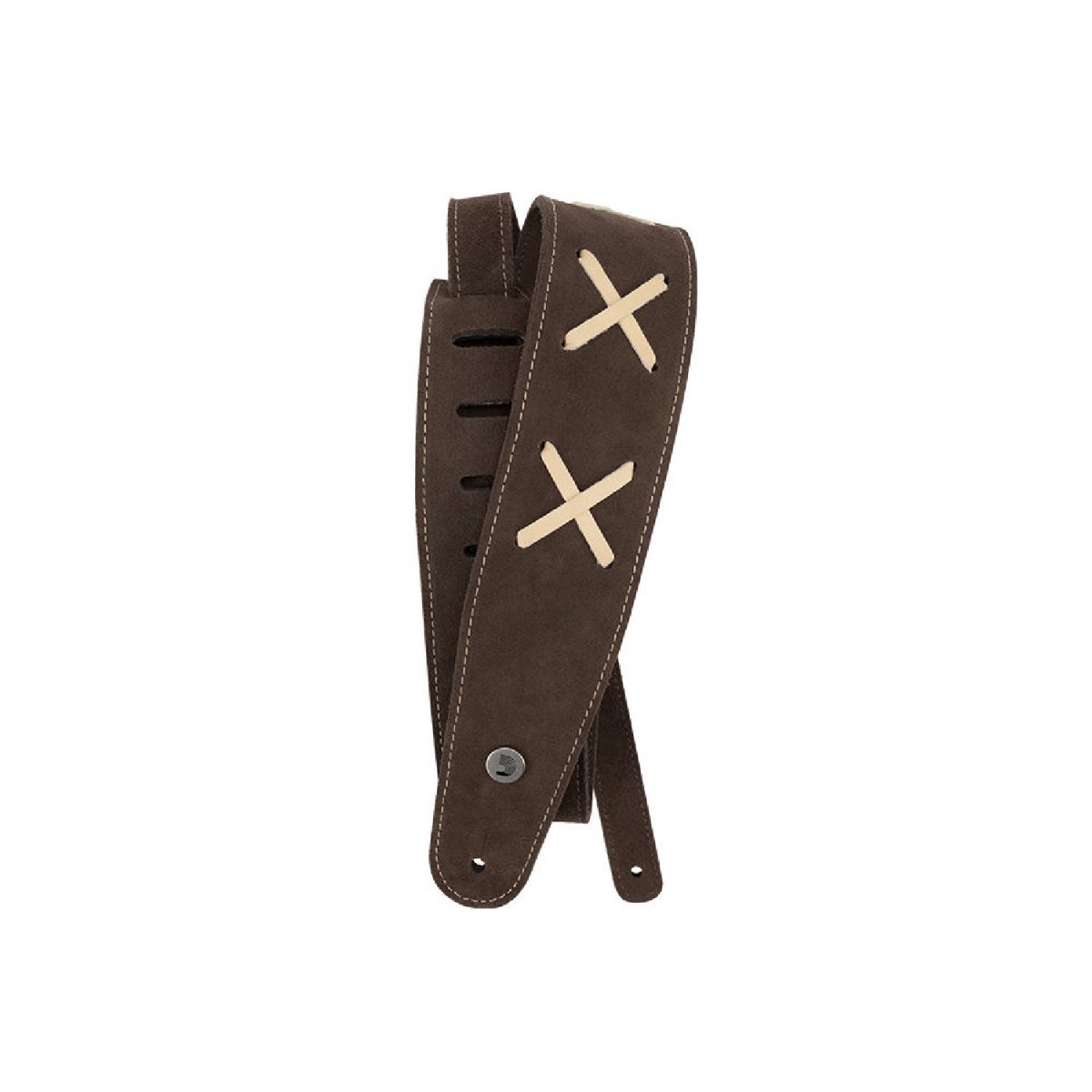 D'addario - Suede Guitar Strap - Brown - 25VDG00
