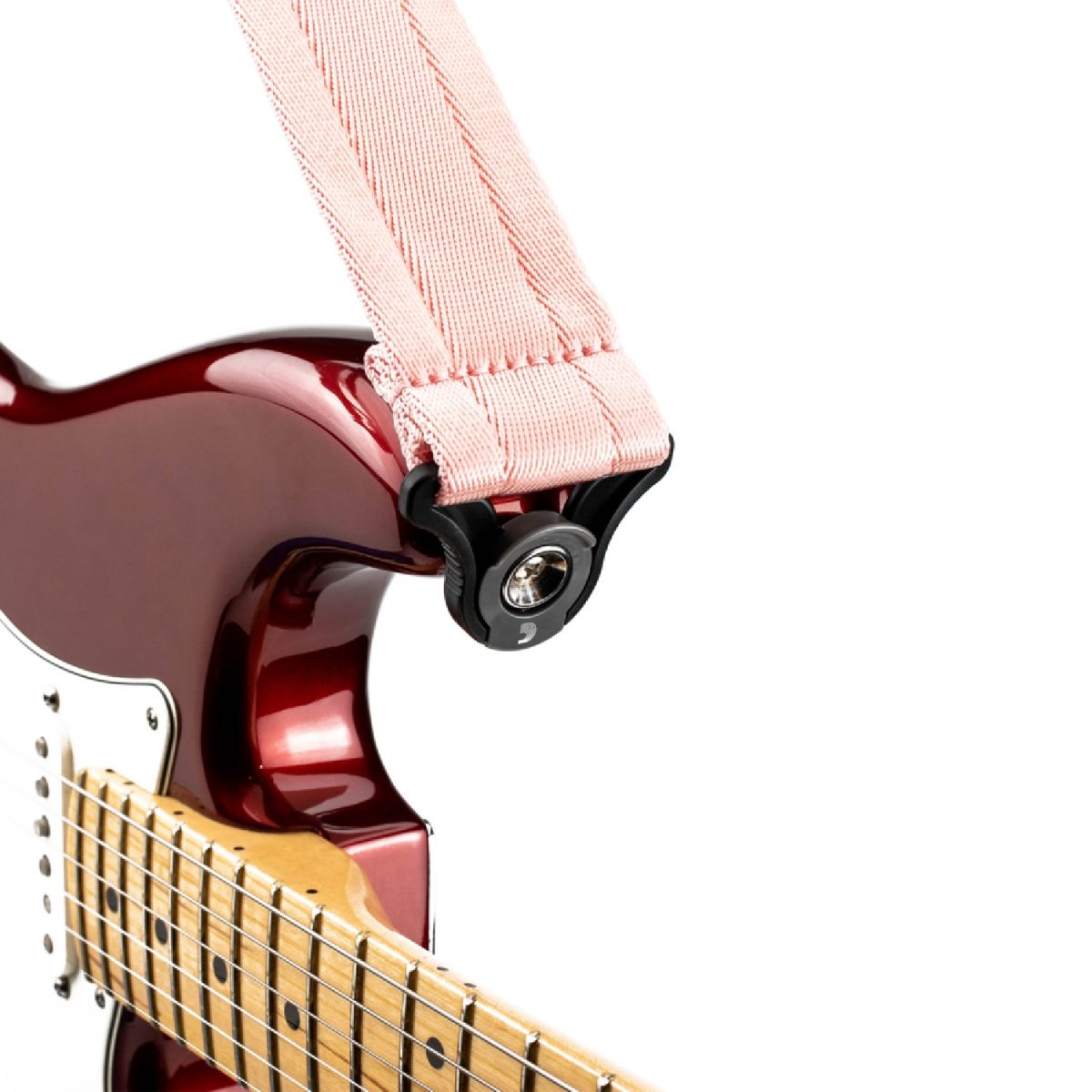 D’Addario - 50BAL06 - Auto Lock Guitar Strap - New Rose Locked