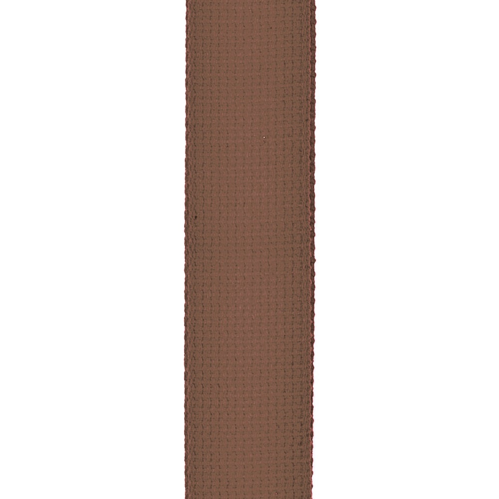 D'Addario - Brown Cotton Guitar Strap #50CT04