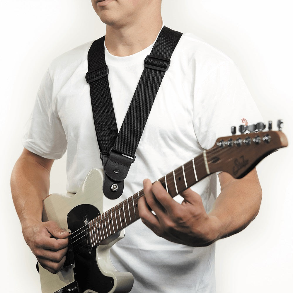 D'Addario - Dare Dual Shoulder Strap - Black #50DARE000