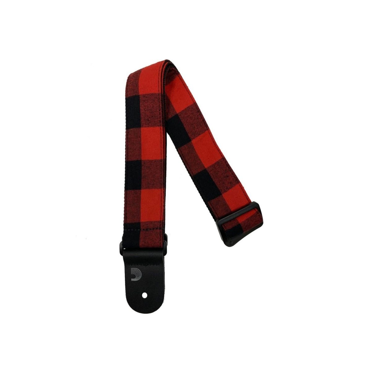 D'Addario - 50FL00 - Red Flannel Woven Guitar Strap