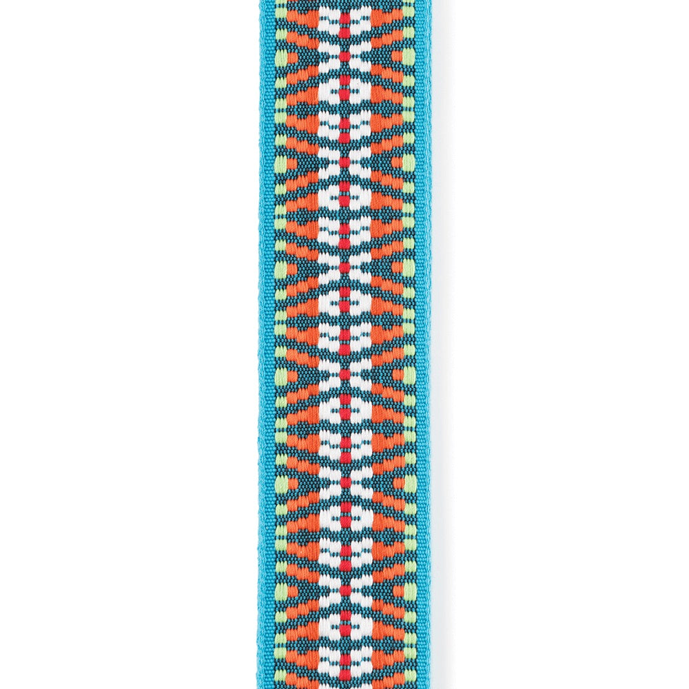 D'Addario - Nylon Woven Guitar Strap - Blue Sunset Hootenanny #50G09