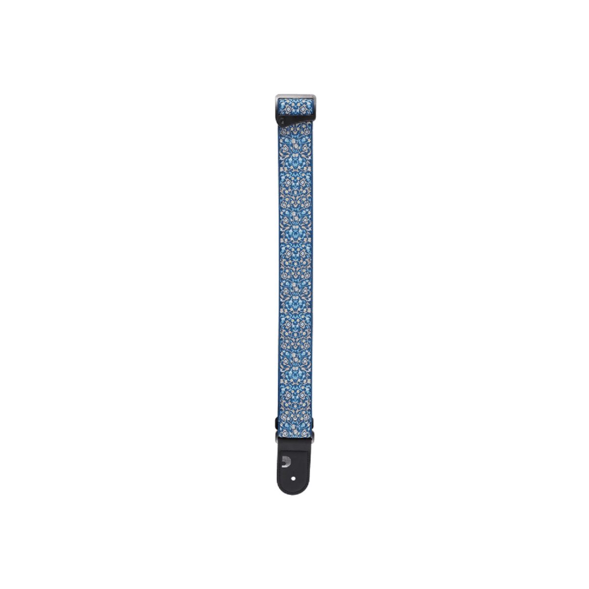D'Addario - Eco-Comfort Guitar Strap - Persian Woven - Blue - 50RW08 Tip