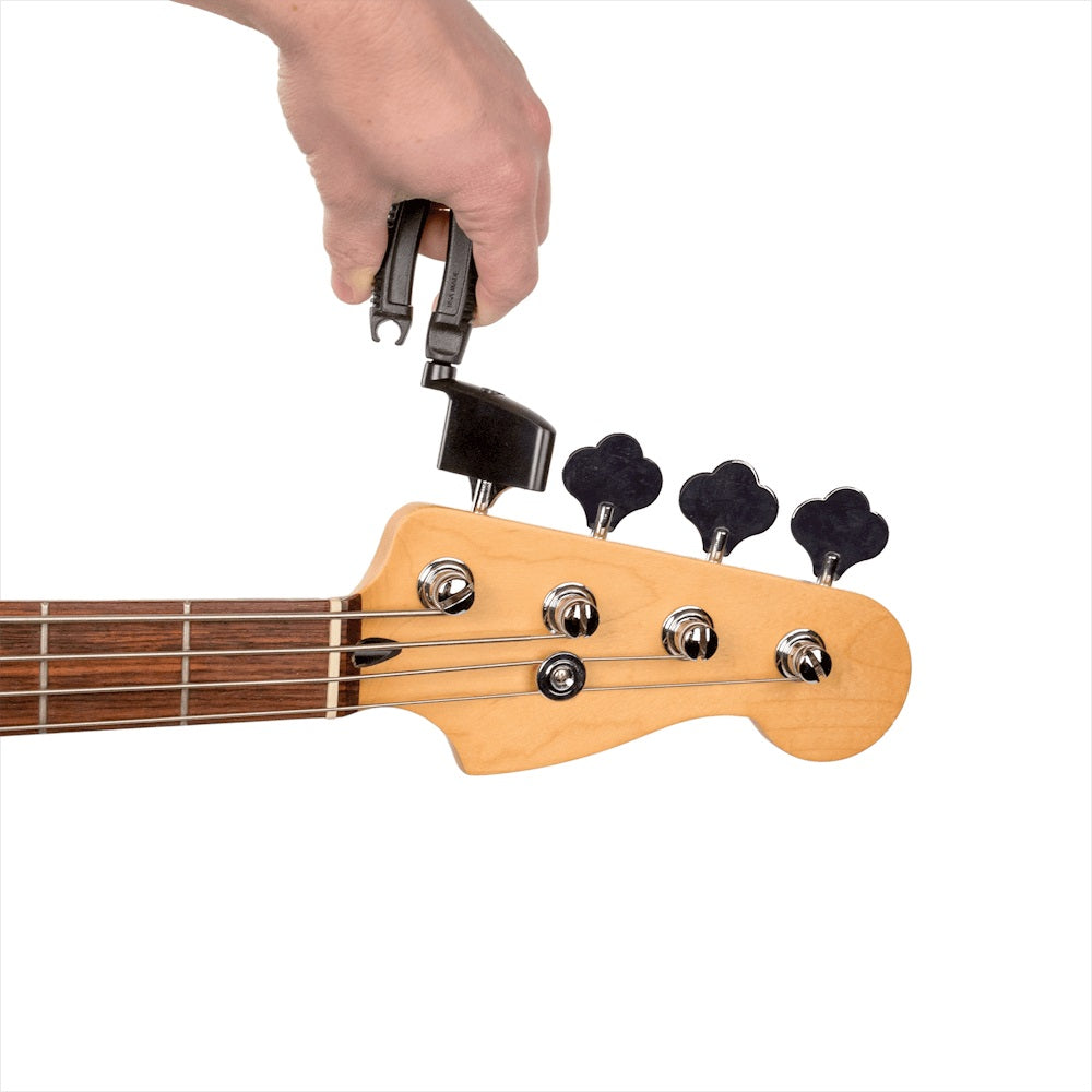 D’Addario – Bass Pro-Winder Black String Winder, Cutter, & Bridge Pin Puller - DP0002B