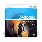 D'Addario - 12-53 80/20 Bronze - Regular Light EJ11