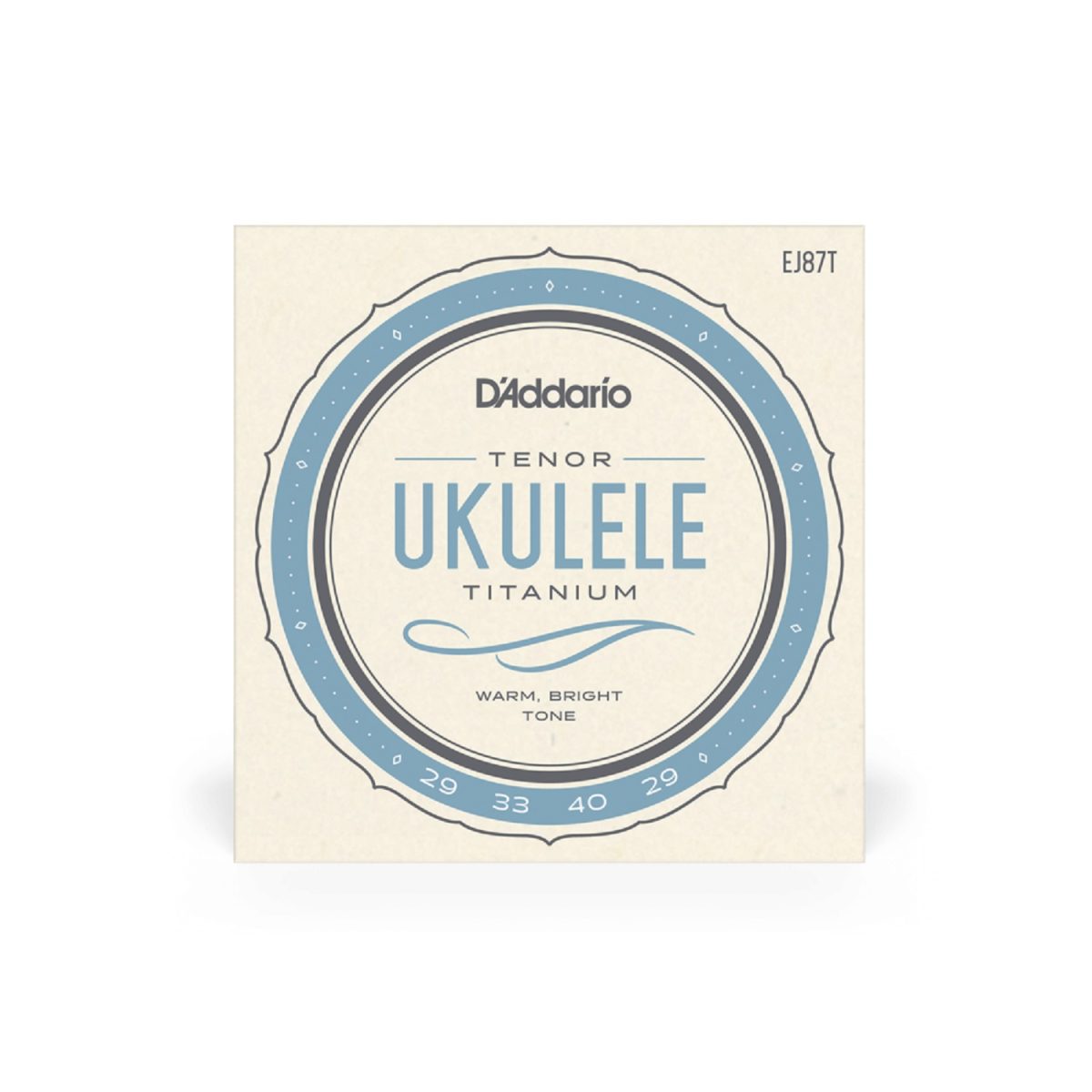 D'addario - EJ87T - Ukulele Tenor strings - Titanium