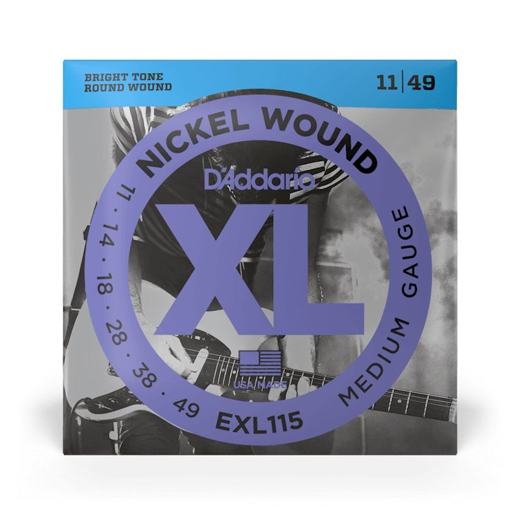 D'Addario - 11-49 Electric Nickel Wound - Medium EXL115