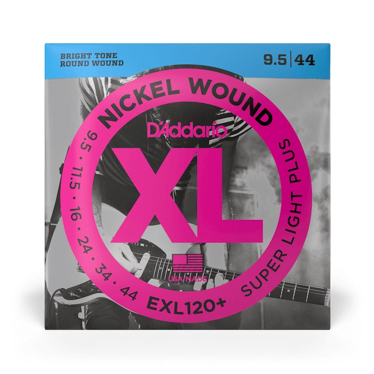 D'Addario - 9.5-44 Electric Nickel Wound - Super Light Plus EXL120+