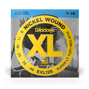 D'Addario - 09-46 Electric Nickel Wound - Super Light/Regular EXL125