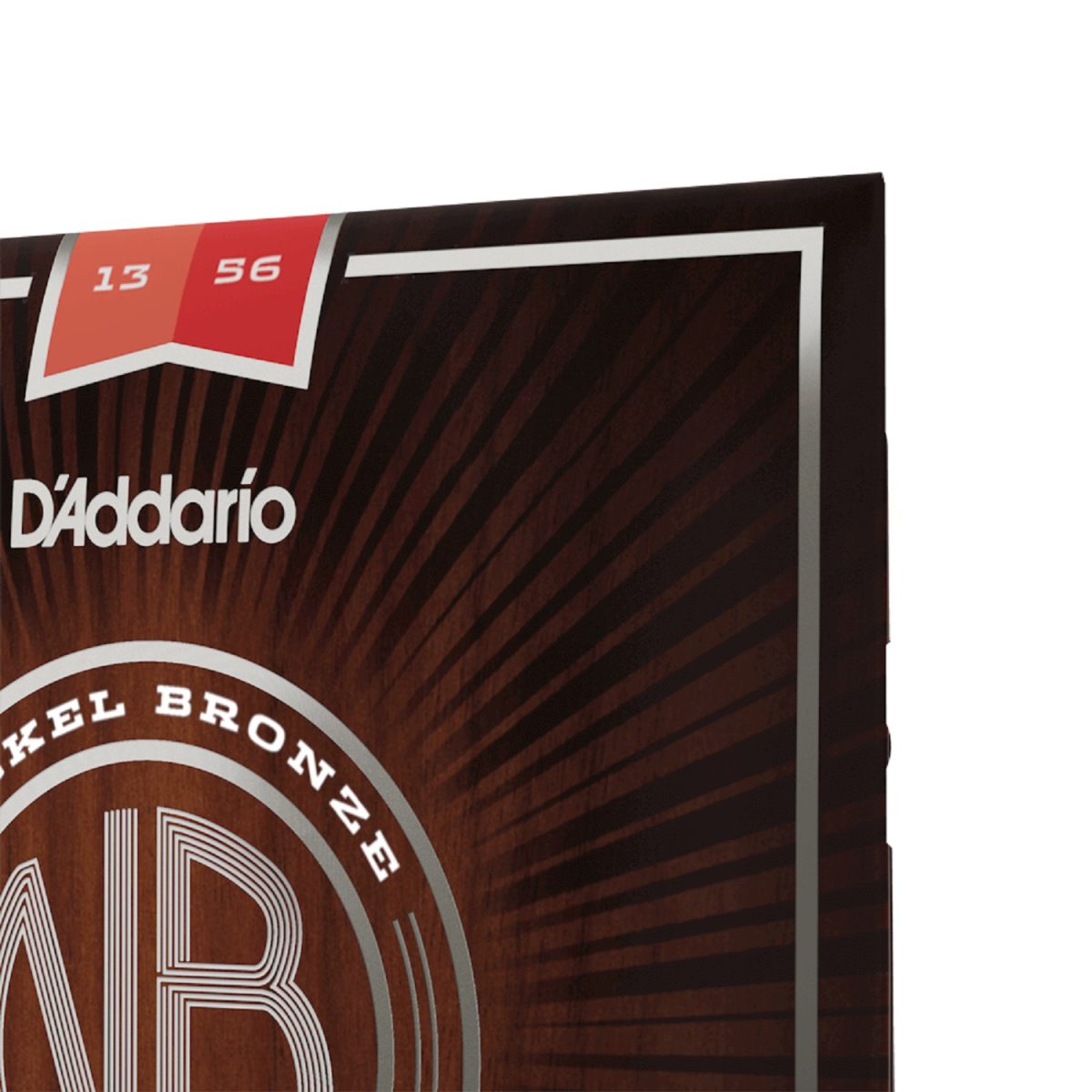 D'Addario - NB 13-56 Medium Acoustic Guitar Strings Closeup