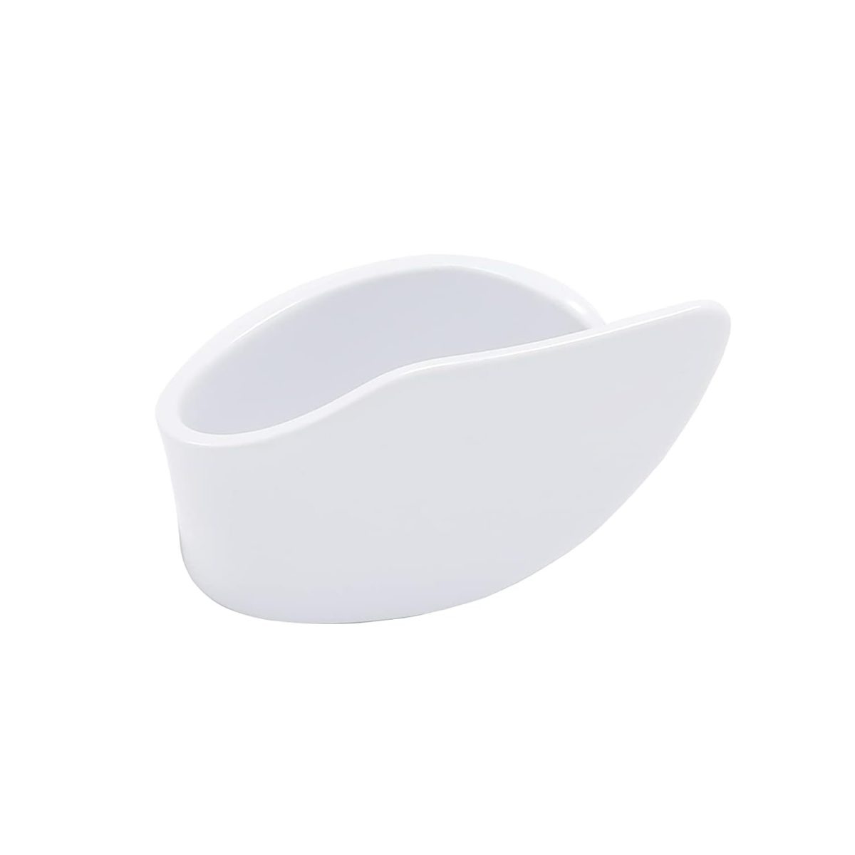 D'Addario - 4 Pack Large National Finger Picks White Celluloid - NP8W-04 Back