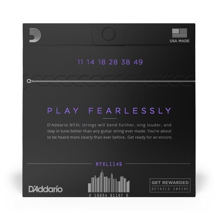 D'Addario - NYXL 11-49 Electric Nickel Plated Steel - Medium