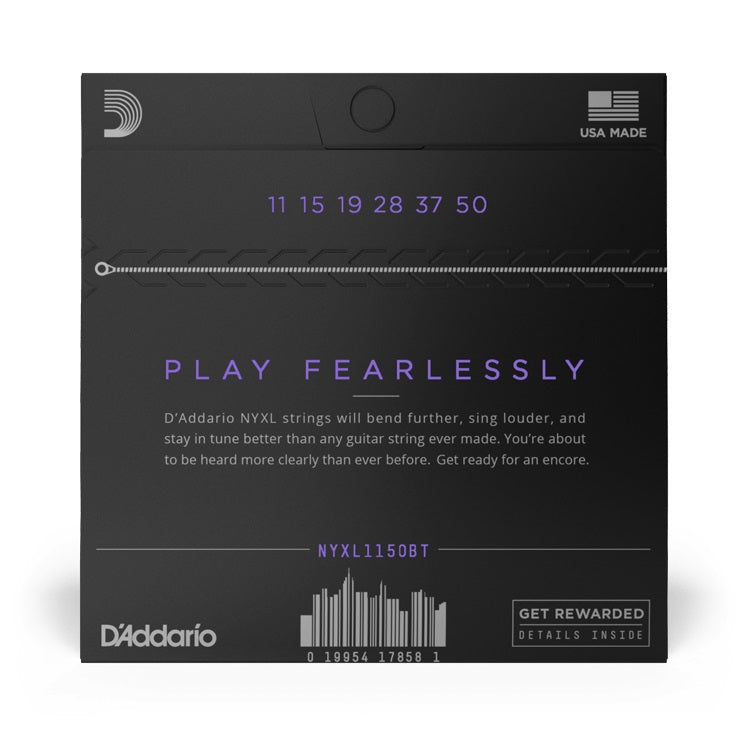 D'Addario - NYXL 11-50 Electric Balanced Tension Nickel Plated Steel - Medium NYXL1150BT