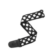D'Addario - Nylon Woven Guitar Strap - Large Polka Dot - T20W1407